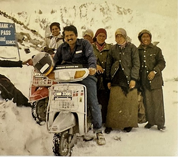 Kinetic at Khardung La Pass